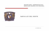 NUEVA LEY DEL ISSSTE - moodleduca.com.mxmoodleduca.com.mx/Vissste/Issste2.pdf · CONSIDERACIONES GENERALES INTERPRETACIÓN COMPLEJA Definición de múltiples seguros ( antes prestaciones