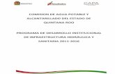 COMISION DE AGUA POTABLE Y ALCANTARILLADO DEL ESTADO DE ...archivo.transparencia.qroo.gob.mx/SIWQROO/... · suministro de agua potable, el establecimiento de los servicios de drenaje,