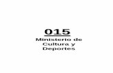 Ministerio de Cultura y Deportes - minfin.gob.gt · guatemaltecos y las guatemaltecas tengan una mejor calidad de vida, una convivencia ... tipo de gasto, congruente con las normas