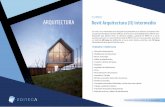 CURSO: ARQUITECTURA Revit Arquitectura (II) …€¦ · puente para tener un conocimiento total de REVIT con el curso avanzado. ... Ubicación del Proyecto y Topografía Generación/Importación