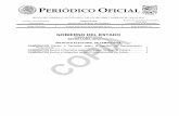 PERIÓDICO OFICIAL - po.tamaulipas.gob.mxpo.tamaulipas.gob.mx/wp-content/uploads/2013/10/cxxxviii-117... · 4 juan rigoberto garza faz carlos guillermo morris torre ... 1 alfonso