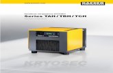Secadores refrigerativos KRYOSEC Series TAH / TBH …mx.kaeser.com/m/Images/P-018-MX-tcm325-460524.pdf · Filtro deshidratador Tubo capilar (evaporación y enfriamiento del refrigerante)