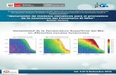 Variabilidad de la Temperatura Superficial del Mar en ... · 4 PPR El Niño - IGP Artículo de Divulgación Científica Variabilidad de la TSM en el mar peruano A lo largo de la costa