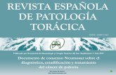 diagnóstico, estadificación y tratamiento · 1 RVIA PAOA D PATOOA TORIA Publicado por la Asociación de Neumología y Cirugía Torácica del Sur Redacción y administración Asociación