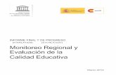 (514RLA1029) (514 RLA1031) Monitoreo Regional y … · El rol del Tercer Estudio Regional Comparativo y Explicativo ... español) LLECE . Laboratorio ... creció de 93% a 95% en el