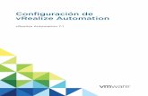 docs.vmware.com Configurar vRealize Automation 7 Información actualizada 8 1 Preparaciones externas para el aprovisionamiento 9 Preparar el entorno para la administración de …