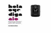 TELÉFONO MÓVIL - Samsung Service · Realización de una llamada . . . . . . . 25 Realización de una llamada usando marcación rápida . . . . . . . . . . . . . 26 Realización