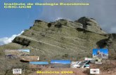 Instituto de Geología Económica CSIC-UCM · Paleoceno y Mioceno terminal) y su relación con la tectónica en el Prebético oriental. Implicación en el uso no destructivo del medio