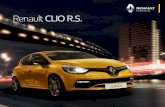 Renault CLIO R.S. - renaultaserveis.com · de un saber hacer único. ... tan rápida como una caja secuencial, ... prueba en un circuito. 20 CV suplementarios y hasta