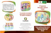 El Programa de Acción en el Programa Escuela y Salud · el tipo de alimentos y bebidas recomendables para su expendio en los establecimientos de consumo escolar. Guías para directivos
