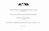 UNIVERSIDAD AUTONOMA METROPOLITANA148.206.53.84/tesiuami/uam5489.pdf · DIFERENTES TIPOS DE REDES Ethernet Token ring Arcnet Topología en Bus Topologia en Arbol Método CSMNCD ...