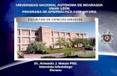 FACULTAD DE CIENCIAS MEDICAS - observatoriorh.org · UNIVERSIDAD NACIONAL AUTÓNOMA DE NICARAGUA UNAN- LEÓN PROGRAMA DE APS/PRÁCTICA COMUNITARIA ... Frente a los retos actuales
