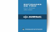 ENTIDADES DE TIRO - anmac.gob.ar · PRÓLOGO La aprobación de esta actualización del Manual de Entidades de Tiro representa la culminación de una tarea que fue realizada en forma