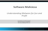 Software Malicioso - cryptomex.orgcryptomex.org/SlidesSeguridad/IntroMalware.pdf · -Ejemplos Como trabajan?-Conceptos básicos de arquitectura y sistema operativo.-Conceptos de arreglos