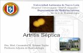Universidad Autónoma de Nuevo León Hospital … · reumatoide juvenil. • Descrita como artritis de Lyme en los 70’s por Allen Steere.