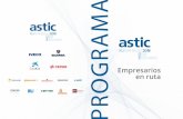 Empresarios en ruta - asamblea-astic2018.esasamblea-astic2018.es/wp-content/uploads/2018/05/Programa_20181 … · 14:30 Almuerzo de clausura en el ... En el transcurso de la cena