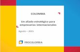 Presentación Colombia - Español - SODERCAN€¦ · * Calculo basado en un crecimiento del PIB de 4,6% Clase ... 2 Se reconocen y adoptan una serie de recomendaciones para ... Participación