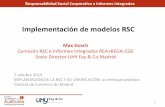 Implementación de modelos RSC · Implementación de modelos RSC 7 octubre 2015 IMPLANTACIÓN DE LA RSC Y SU VERIFICACIÓN: un enfoque práctico ... de mejorar su situación competitiva