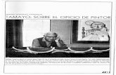MANUEL GONZALEZ CASANOVA TAMAYO: SOBRE EL OFICIO … · TAMAYO: SOBRE EL OFICIO DE PINTOR ... de una película en la que Tamayo y su pintura; Tamayo y sus ideas; Tamayo y algnnos