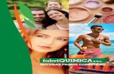 MATERIAS PRIMAS COSMÉTICAS - fabriquimica.com · Fabricamos productos para servir al mercado mundial de materias primas destinadas principalmente a la industria cosmética y farmacéutica.
