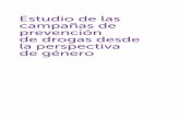 Estudio de las campañas de prevención de drogas … · perspectiva de género en el diseño e implementación de las campañas de prevención . 2 LA PREVENCIóN EN ESPAñA. Capítulo