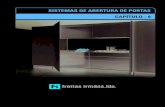 SISTEMAS DE ABERTURA DE PORTAS CAPÍTULO - 9freitasirmaos.pt/wp-content/uploads/2018/02/9-SIST-PORTAS-2018.pdf · sistemas de abertura de portas sistemas elevatÓrios > capÍtulo