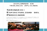 Seminario: Espiritualidad del Predicadoriasdversur.org/download/ministerio_personal/dr._j._omar... · Web viewdisciplina propia es esencial para la fuerza mental y la percepción
