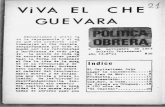 Vi VA EL CHE GUEVARA - marxists.org · qus Fidel y el Che constitu — ... te que sea bienvenida si ... Los firmantes de la aaia maUsasAn sn