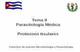 Tema II Parasitología Médica Protozoos tisularesuvsfajardo.sld.cu/sites/uvsfajardo.sld.cu/files/viii_protozoos... · Ilustrar e interpretar los elementos diagnósticos en las ...