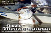 Noviembre 2014 - Revista del Mes de Temas … · La Serpiente Emplumada, ... Historia Natural de Laguna de Perlas