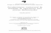 Fortalecimiento institucional de entidades de …unesdoc.unesco.org/images/0012/001248/124841s.pdf · Documento de trabajo en la serie: Estrategias de educación y de formación para