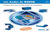 Los Azules de ROSTA - tracsa.com · Unidades Elásticas ROSTA aporta una gran ventaja al garantizar un funcionamiento estable y duradero. ... congelación, la rigidez torsional de