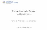 Estructuras de Datos y Algoritmos - Academia Madrid ...… · de los algoritmos y ser capaces de comparar los costes de algoritmos que resuelven ...