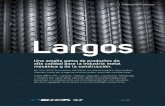 LARGOS - Aceros-57aceros57.com/custom/catalogos/Aceros57_Catalogos_Largos.pdf · mecánica y de la construcción. ... Vigas IPR e IPS, Canales, Soleras, Angulos, Cuadrados, Redondos