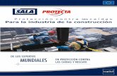 LAS CAÍDAS Y RESCATE - verticalya.com Equipos/Catalogo01.pdf · Índice Aplicaciones en el sector de la construcción • Trabajos en puentes 4-5 •accidentes al año, las caídas