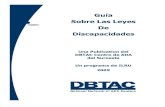 Guía Sobre Las Leyes De Discapacidades - Southwest …southwestada.org/html/publications/Spanish/gld/Spanish_DLH.pdf · ... o más actividades de la vida. Esto incluye a personas