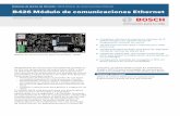 B426 Módulo de comunicaciones Ethernet - …euloxio.myds.me/dok/manual/alarma/bosch/modulo_comunicador_ip... · de control de seguridad remota para dispositivos de mano. • Conexión