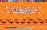 Geometría y Cestería de los Bora en la Amazonía … · GEOMETRIA E CESTARIA DOS BORA NA AMAZÓNIA PERUANA (Geometría y Cestería de los Bora en la Amazonía Peruana) da cuenta