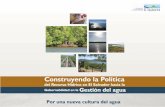 Elaboración de política y estrategia de - MARN · Contenido de la Política Fundamentación Problemática del sector de recursos hídricos Disponibilidad del recurso hídrico Riesgo