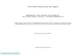 COMISION NACIONAL DEL AGUA - gob.mx€¦ · Subdirección General de Agua Potable, Drenaje y Saneamiento ... condiciones de trabajo (gasto, carga, perfil de la conducción, etc.)