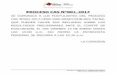 PROCESO CAS N001-2017 - .CHOQUE HUARCA REGION TACNA "A‘o DEL BUEN SERVICIO AL CIUDADANO" ... OBSERVACION