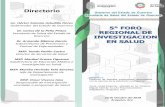 Presentación de PowerPoint187.191.86.244/rceis/wp-content/uploads/2018/08/Programa-foro-2018... · Dra. Gladys León Dorantes Directora de la Unidad de Innovación Clínica y Epidemiológica