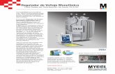 Regulador de Voltaje Monofásico - myeel.com.ar · El avanzado Regulador de Tensión Monofásico Automático Rav-2, por su tecnología es único en su ... Aplicando tecnología de
