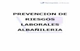 PREVENCION DE RIESGOS LABORALES ALBAÑILERIA · 2 indice ley 31/1995 de prevenciÓn de riesgos laborales.....3 riesgos en trabajos de albaÑileria ...