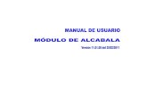 MANUAL DE ALCABALA · Manual del Usuario – Versión 11.01.00 del 25.02.2011 4 25 de Febrero del 2011 INTRODUCCIÓN El Impuesto de Alcabala es un tributo de …