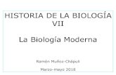 HISTORIA DE LA BIOLOGÍA VII La Biología Moderna · •El descubrimiento de los grupos sanguineos ABO y del antígeno Rh (Karl Landsteiner, 1868-1943, Nobel 1930) estimula el estudio