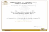 GOBIERNO DEL ESTADO DE OAXACA - … · actualización de los manuales de contabilidad gubernamental a nivel de los ordenes de Gobierno (Federal, Estatal y Municipal) y ... Instituciones,