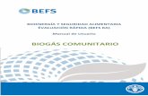 BIOGÁS COMUNITARIO - fao.org · Queremos agradecerle al Grupo de Trabajo de bioenergía y seguridad alimentaria de Malawi2, al Consejo Nacional de Biocombustibles3 y al Grupo de