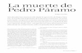 La muerte de Pedro Páramo - … · El primer gran ensayo sobre esta obra maes-tra, “Realidad y estilo en Juan Rulfo”, de Carlos Blanco Aguinaga, apareció en el primer número