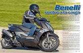 Benelli ZenZero 350 Benelli - El portal de la moto en … · míticos de la fábrica de Pesaro, como los Pepe 50 o el último Velvet 125, que ... el ZenZero no es un scooter muy ágil